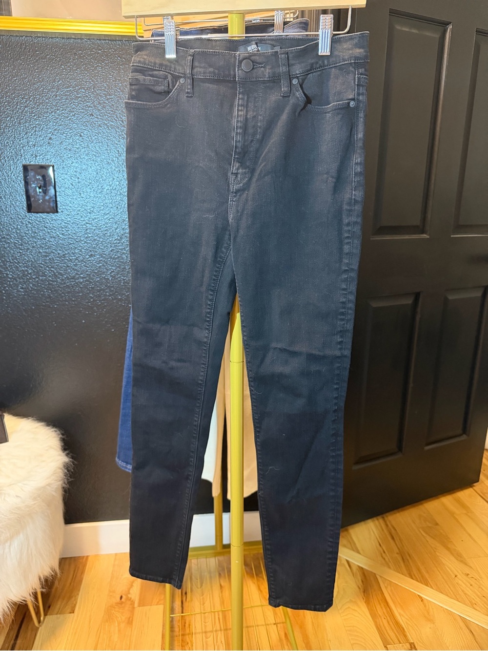 Women’s Hudson Black Slim Jeans